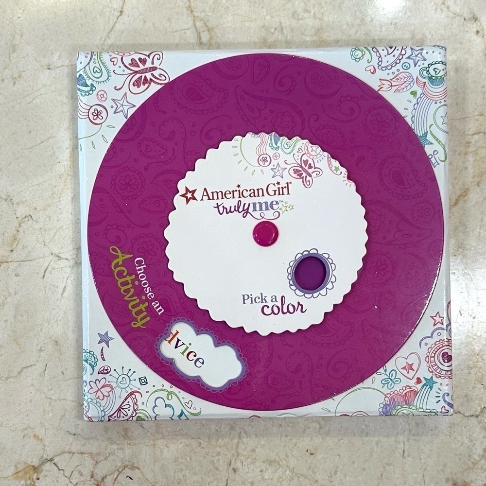 American girl Truly Me‎ activity game card